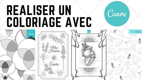 Coloriage avec CANVA