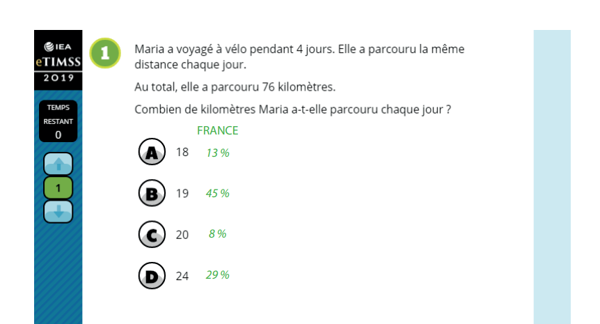 Question-type de mathématiques en CM1