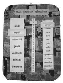 S'approprier le calendrier en Cycle 1