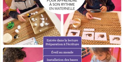 Les Ateliers de Moscaïa - 4 saisons pour apprendre à son rythme en maternelle