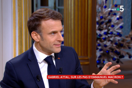 Emmanuel Macron s’exprime au sujet de l’école 