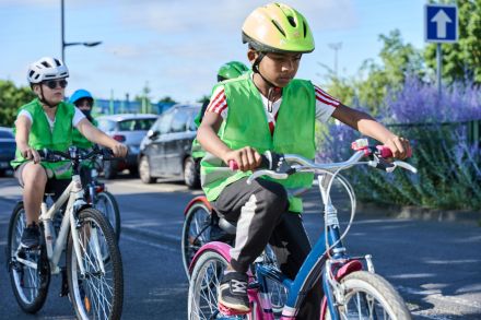 Génération Vélo, apprendre à rouler à vélo à l'école