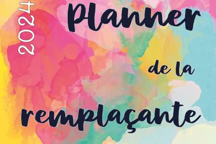 Planner du remplaçant 2024-2025