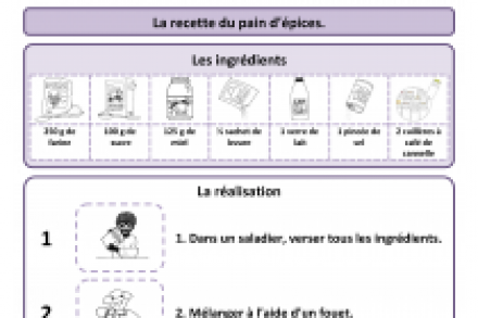 Recette du pain d’épices