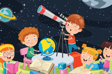 L'astronomie enseignée aux enfants