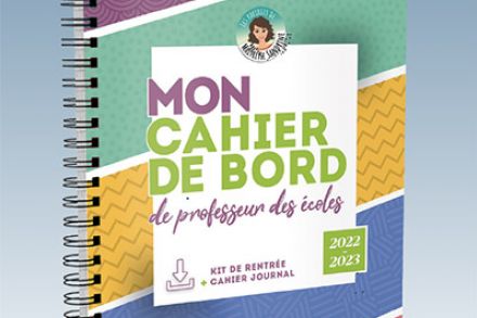 Mon cahier de bord de professeur des écoles 2022-2023