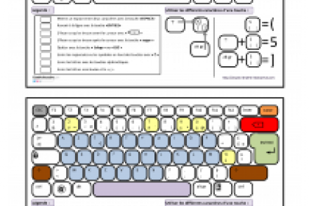 Connaître et utiliser le clavier AZERTY