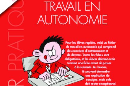 L'autonomie à l'école