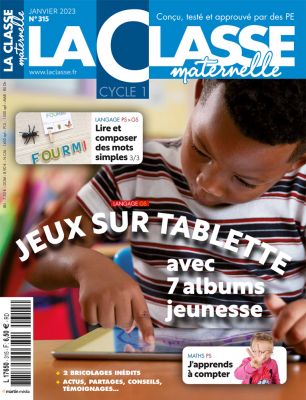 La Classe Maternelle 315 Jeux sur tablette GS