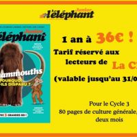 L'éléphant Junior – Offre spéciale La Classe